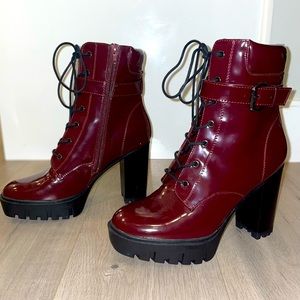 Maroon Boots size 9 - Never Worn!